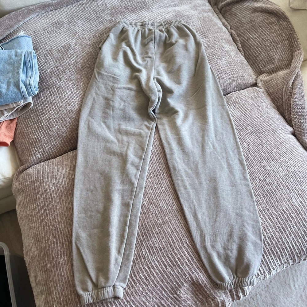 Urban Outfitters Beige/Taupe Track Joggers - Picture 3 of 3